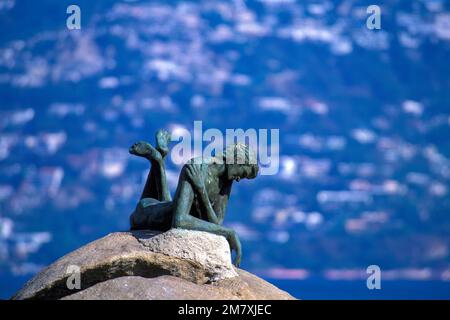 Mexique, Côte du Pacifique, Guerrero, Bahia de Acapulco, Acapulco, Sculpture Banque D'Images