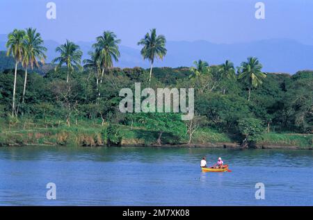 Mexique, Côte du Golfe, Vera Cruz, Lago de Catemaco, Banque D'Images