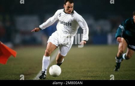 Gladbach, Allemagne. 28th septembre 2022. Firo: 07.03.1996 football: Football: Archive photos, archive photo, archive photos, archive European Cup, Vainqueur de la coupe, quart de finale saison 1995/1996 95/96 Borussia Monchengladbach Gladbach - Feyenoord Rotterdam 2:2 Martin Schneider, VFL crédit: dpa/Alay Live News Banque D'Images