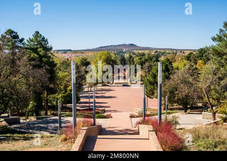 Parc Mohamed V en Ifran, Maroc, Afrique Banque D'Images