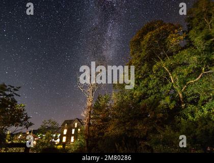 Stars à Coniston, Lake District, Royaume-Uni Banque D'Images