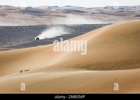 Shabyah, Arabie Saoudite - 11 janvier 2023, car action pendant la phase 10 du Dakar 2023 entre Haradh et Shabyah, sur 11 janvier 2023 à Shabyah, Arabie Saoudite - photo Florent Gooden / DPPI Banque D'Images