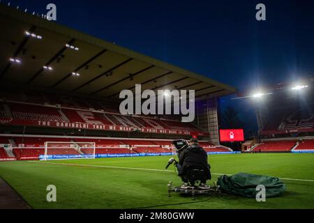 Nottingham, Royaume-Uni. 11th janvier 2023. Une vue générale de la ville avant le match final de la Carabao Cup Quarter Nottingham Forest vs Wolverhampton Wanderers at City Ground, Nottingham, Royaume-Uni, 11th janvier 2023 (photo de Ritchie Sumpter/News Images) à Nottingham, Royaume-Uni le 1/11/2023. (Photo de Ritchie Sumpter/News Images/Sipa USA) crédit: SIPA USA/Alay Live News Banque D'Images