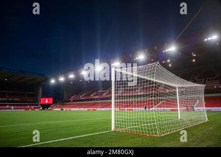 Nottingham, Royaume-Uni. 11th janvier 2023. Une vue générale de la ville avant le match final de la Carabao Cup Quarter Nottingham Forest vs Wolverhampton Wanderers at City Ground, Nottingham, Royaume-Uni, 11th janvier 2023 (photo de Ritchie Sumpter/News Images) à Nottingham, Royaume-Uni le 1/11/2023. (Photo de Ritchie Sumpter/News Images/Sipa USA) crédit: SIPA USA/Alay Live News Banque D'Images