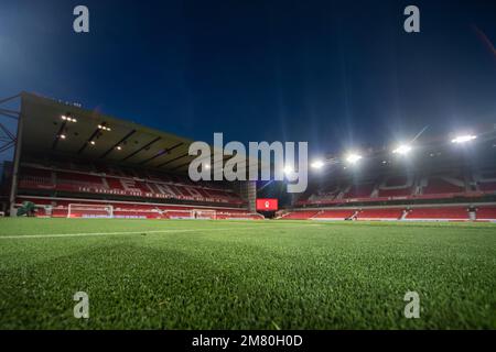 Nottingham, Royaume-Uni. 11th janvier 2023. Une vue générale de la ville avant le match final de la Carabao Cup Quarter Nottingham Forest vs Wolverhampton Wanderers at City Ground, Nottingham, Royaume-Uni, 11th janvier 2023 (photo de Ritchie Sumpter/News Images) à Nottingham, Royaume-Uni le 1/11/2023. (Photo de Ritchie Sumpter/News Images/Sipa USA) crédit: SIPA USA/Alay Live News Banque D'Images