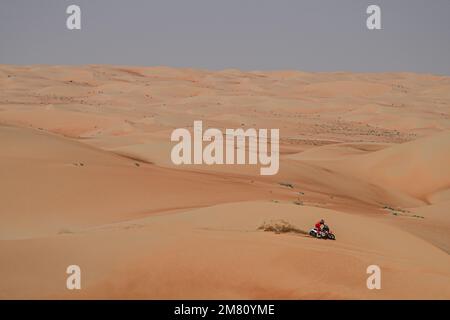 Pendant la phase 10 du Dakar 2023 entre Haradh et Shabybah, sur 11 janvier 2023 à Shabybah, Arabie Saoudite - photo: Eric Vargiolu/DPPI/LiveMedia Banque D'Images