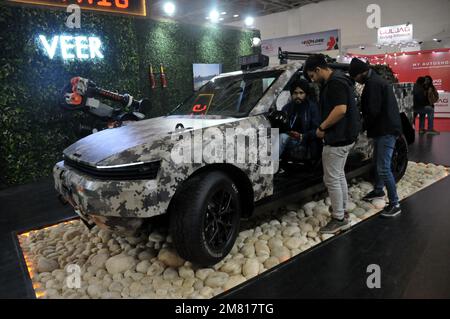 12 janvier 2023, Greater Noida Uttar Pradesh, Uttar Pradesh, Inde: Voiture dans l'automobile ExpoCar en vedette à l'exposition automobile 2023, ouvert au public du 13 janvier au 18 janvier 2023, (Credit image: © Ravi Batra/ZUMA Press Wire) USAGE ÉDITORIAL SEULEMENT! Non destiné À un usage commercial ! Banque D'Images