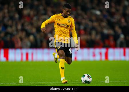 The City Ground, Nottingham, Royaume-Uni. 11th janvier 2023. Carabao Cup football, Nottingham Forest versus Wolverhampton Wanderers; Nelson Semedo de Wolverhampton Wanderers crédit: Action plus Sports/Alay Live News Banque D'Images