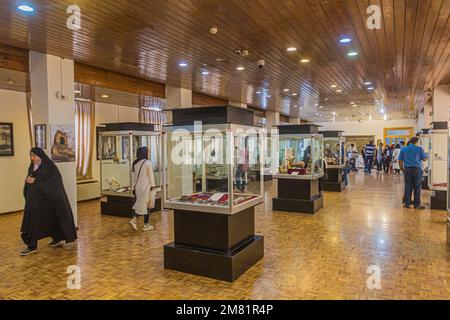 TABRIZ, IRAN - 16 JUILLET 2019 : expositions du musée de l'Azerbaïdjan à Tabriz, Iran Banque D'Images