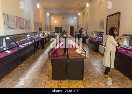 TABRIZ, IRAN - 16 JUILLET 2019 : expositions du musée de l'Azerbaïdjan à Tabriz, Iran Banque D'Images