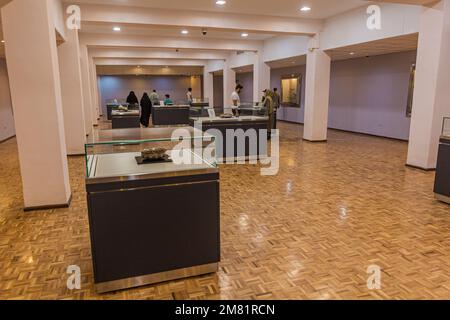 TABRIZ, IRAN - 16 JUILLET 2019 : expositions du musée de l'Azerbaïdjan à Tabriz, Iran Banque D'Images