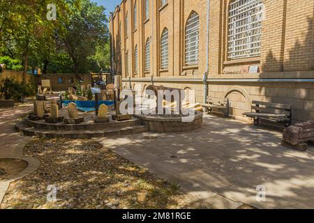 TABRIZ, IRAN - 16 JUILLET 2019 : expositions du musée de l'Azerbaïdjan à Tabriz, Iran Banque D'Images