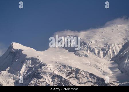 Montagnes Annapurna au Népal prises en mai 2022 Banque D'Images