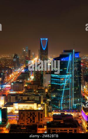 Riyad Skyline Arabie Saoudite prise en mai 2022 Banque D'Images