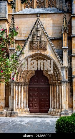 Santa Maria da Vitoria, Monastère de Batalha, Batalha, Leiria, Centro, Portugal Banque D'Images