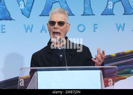 Hollywood, env. 12th janvier 2023. Stephen Lang à la cérémonie de main et empreinte de James Cameron et Jon Landau célébrant Avatar: The Way of Water au Théâtre chinois de TCL à Hollywood, Californie sur 12 janvier 2023. Crédit : Faye Sadou/Media Punch/Alay Live News Banque D'Images