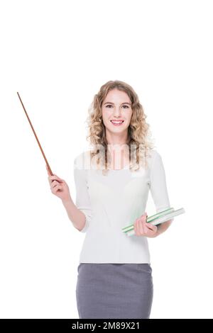 Les femmes professeurs de l'étranger sont heureuses Banque D'Images