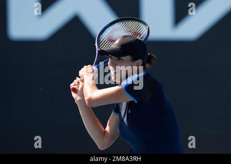 Melbourne Park 13/1/2023. Ajla TOMLJANOVIC (AUS) en action lors de l'Open d'Australie de 2023. Corleve/Alay Live News Banque D'Images