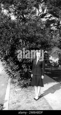 Photographie de Marilyn Monroe - Norma Jeane à Los Angeles 1944 3 - auteur inconnu Banque D'Images