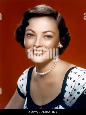 GENE TIERNEY DANS LA MAIN GAUCHE DE DIEU (1955), DIRIGÉ PAR EDWARD DMYTRYK. Crédit: 20th CENTURY FOX / Album Banque D'Images