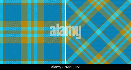 Vérifiez la texture du tissu écossais. Toile de fond tartan. Ensemble sans coutures à motif textile vectoriel. Illustration de Vecteur