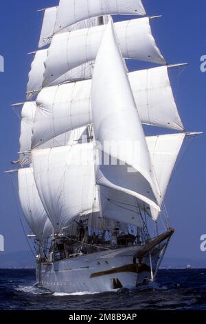 Barque indienne DANS Tarangini, baie du Bengale, 1997 Banque D'Images