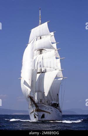 Barque indienne DANS Tarangini, baie du Bengale, 1997 Banque D'Images