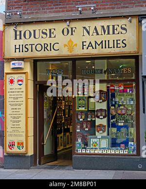 Maison des noms, 8 Fleet St, Temple Bar, Dublin, D02 TH74 Banque D'Images