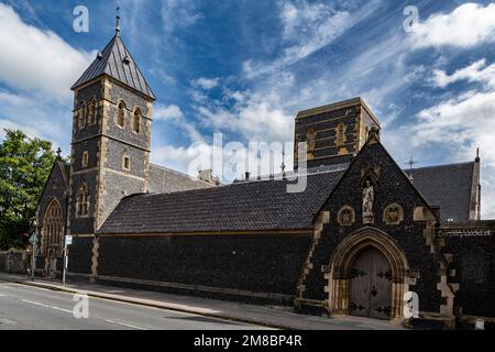 Église Saint-Augustin, Ramsgate, conçue par Pugin Banque D'Images