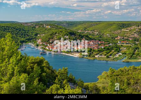 Skradin Banque D'Images