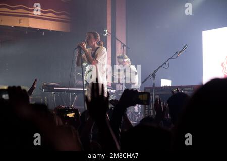 LANY en concert au Webster Hall à New York Banque D'Images