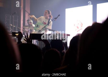 LANY en concert au Webster Hall à New York Banque D'Images