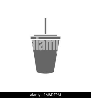 Icône Coca, ressources graphiques communes, illustrations vectorielles. Illustration de Vecteur