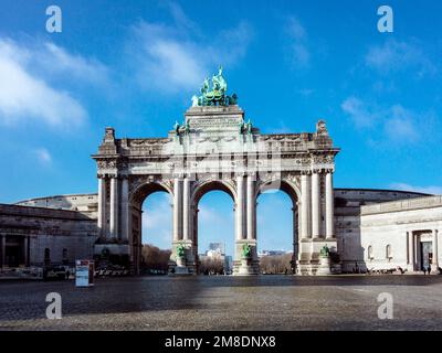 Arc du Cinquantenaire à Bruxelles/Belgique Banque D'Images