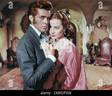 SONG WITHOUT END 1960 Columbia Pictures film avec Dirk Bogarde comme Franz List et Capucine comme princesse Carolyne Banque D'Images