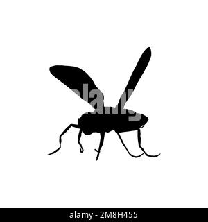 Icône de moustiquaire. Symbole de fond d'affiche anti moustique de style simple. Élément de conception du logo de la marque Mosquito. Impression de t-shirts Mosquito. Vecteur pour Illustration de Vecteur