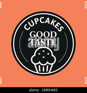 Logo d'entreprise de boulangerie vectoriel dans un joli style de caniche Illustration de Vecteur