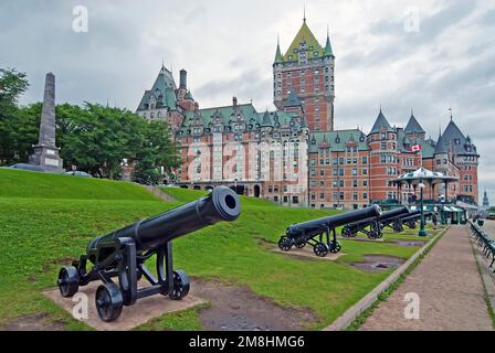 Château Frontenac (Fairmont le Château Frontenac) dans le Vieux-Québec, Canada Banque D'Images