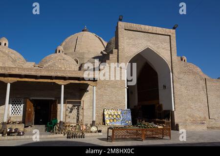 Toqi Zargaron (dôme commercial), Buhkara, Ouzbékistan Banque D'Images