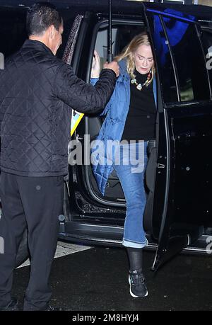 12 janvier 2023 Cybill Shepherd on Good Morning America pour parler du nouveau film Lifetime Comment assassiner votre mari l'histoire de Nancy Brophy à New York. Crédit 12 janvier 2023 : RW/MediaPunch Banque D'Images