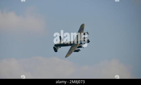 Bombardier Avro Lancaster à Duxford en 2021 Banque D'Images