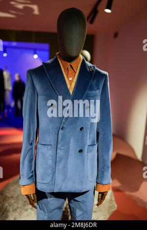 Milan, Italie. 14th janvier 2023. Milan, Milan Fashion week, automne hiver 2023/2024. Milan, mode pour hommes, automne hiver 2023/2024. Présentation de PAL Zilieri en photo: Crédit: Agence de photo indépendante/Alamy Live News Banque D'Images