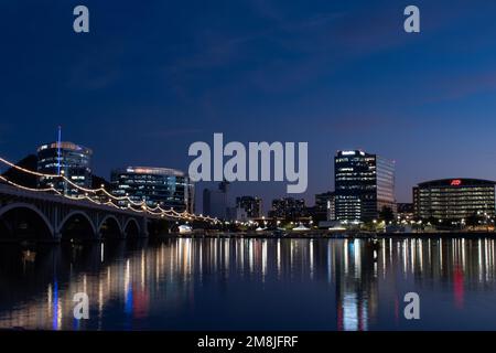Ville de Tempe la nuit (#2) Banque D'Images