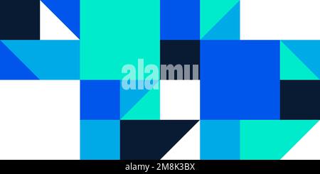 Arrière-plan vectoriel de motif géométrique abstrait avec espace de copie Illustration de Vecteur