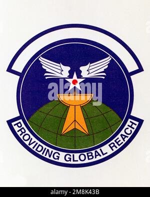 Patch conçu et tiré à LA BASE DE LA FORCE AÉRIENNE DE MAXWELL, ALABAMA, États-Unis - EMBLÈMES ORGANISATIONNELS de LA FORCE AÉRIENNE - 1995...50th Escadron de maintenance - Date exacte prise de vue inconnue. Agence de recherche historique de la Force aérienne, 95-253. Pays : inconnu Banque D'Images