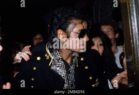 Michael Jackson septembre 1984 crédit : Ralph Dominguez/MediaPunch Banque D'Images