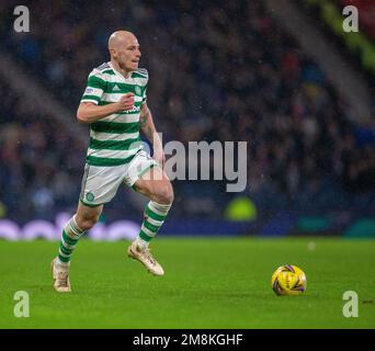 Glasgow, Royaume-Uni. 14th janvier 2023. 14th janvier 2023 ; Hampden Park, Glasgow, Écosse : demi-finale de football de la coupe du Viaplay écossais, Celtic versus Kilmarnock ; Aaron Mooy of Celtic Credit : Images sportives action plus/Alamy Live News Banque D'Images