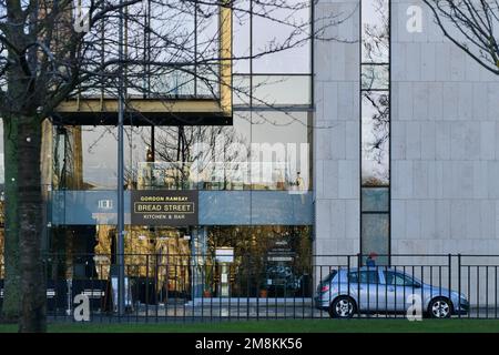 Edinburgh, Écosse, Royaume-Uni, 14 janvier 2023. Gordon Ramsay Bread Street cuisine et bar à St Andrew Square. credit sst/alamy nouvelles en direct Banque D'Images