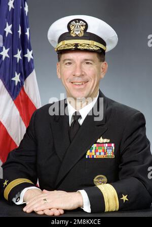 Contre-amiral (moitié inférieure) Michael G. Mullen, USN. Pays : inconnu Banque D'Images