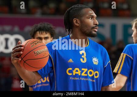 Deutsche Basketball Bundesliga 2022/2023 | FC Bayern München vs ALBA Berlin. SMITH Jaleen (ALBA Berlin BER03) Banque D'Images